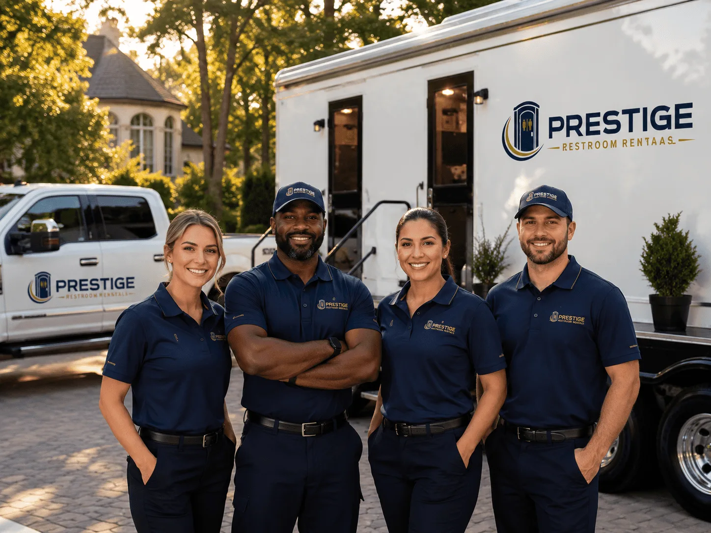 Trusted Luxury Portable Restrooms company in Marietta, IL
